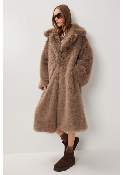 Uzun Suni Kürk Kaban LFG0169 Vizon