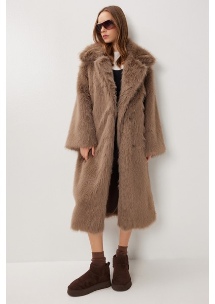 Uzun Suni Kürk Kaban LFG0169 Vizon modelleri