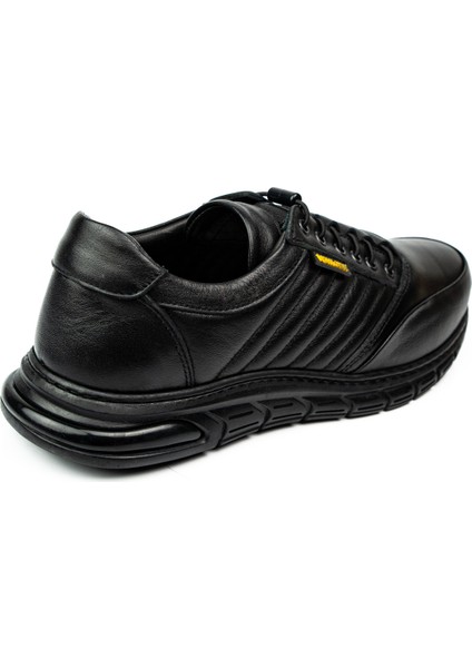 Voyager 511 Siyah Deri Erkek Günlük Ayakkabı fırsatları