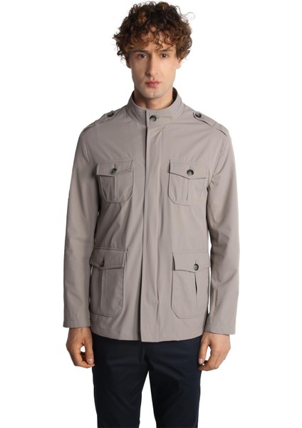 Erkek Gri Baharlık Mont indirimleri