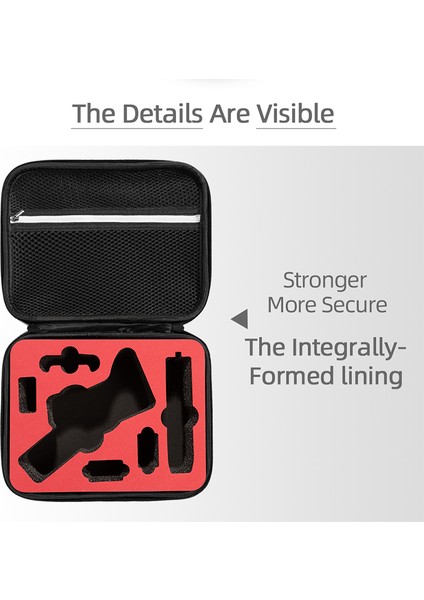 Djı Om 5 El Tipi Gimbal Aksesuarları Için Taşınabilir Darbeye Dalı Saklama Çantası - Siyah/siyah Astar (Yurt Dışından) modelleri