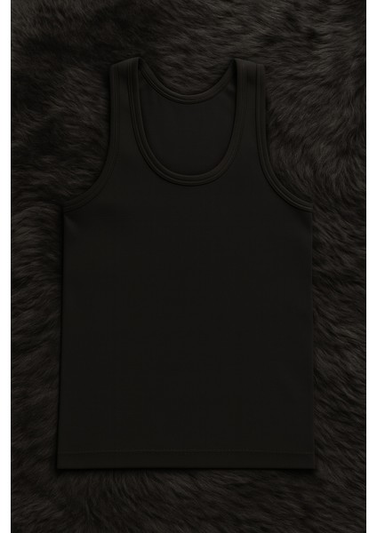 %100 Pamuklu Erkek Giyim 5 Adet Klasik Siyah Atlet LL.K10.O30.001 fiyatları