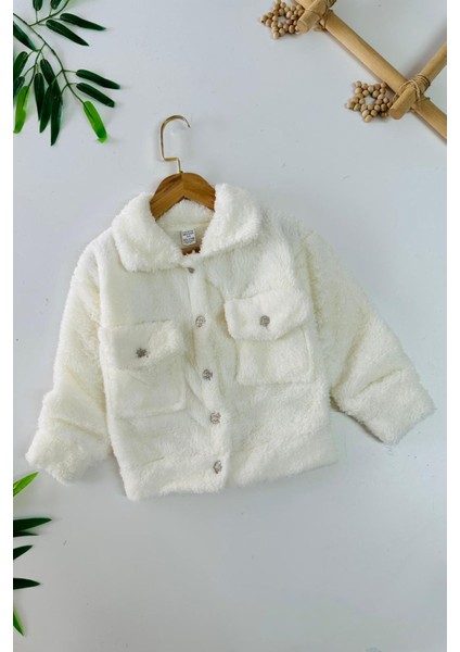 Peluş Krm Kız Çocuk hırka - Krem fiyatları