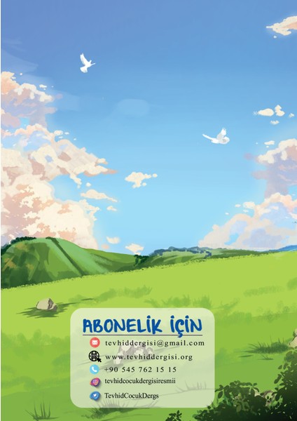 Tevhid Çocuk Dergisi 28. Sayı fiyatları