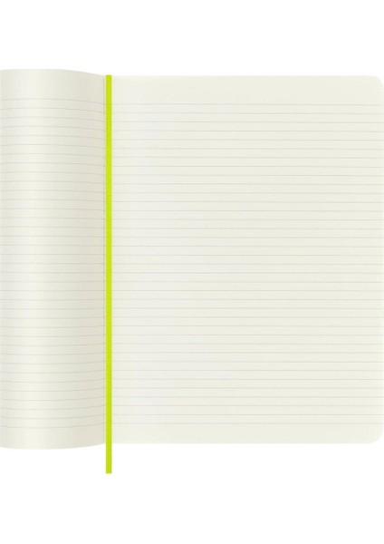 Classic Yumuşak Kapak Çizgili Defter 19X25 Lemon Green modelleri