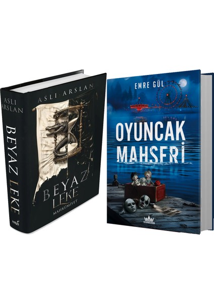 Oyuncak Mahşeri Ciltli ve Beyaz Leke Mahkumiyet Ciltli Aslı Arslan 2li Set