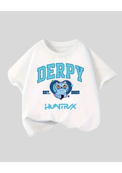 Kpop Demon Hunterix Kids Design Unisex Oversize T-Shirt