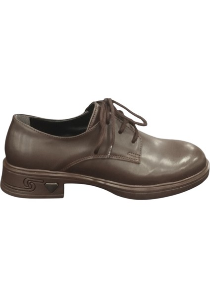 555004Z Yumuşak Iç Pedli Bağcıklı Kadın Günlük Oxford Ayakkabı