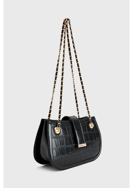 Zincir Askılı Çanta Siyah 12145402000 modelleri