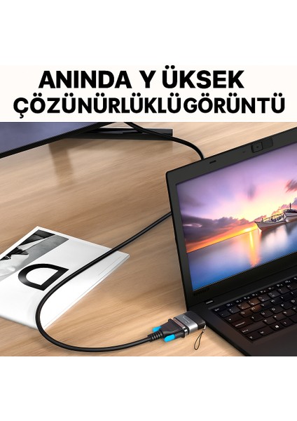 Hdmı’den Dvı’ye Video Dönüştürücü Adaptör 1080P Görüntü Kalitesi, Tak-Çalıştır, Kompakt Tasarım modelleri