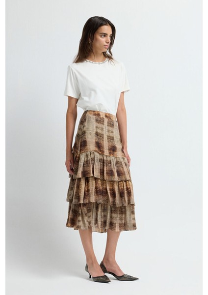 Volanlı Katlı Etek Emp.khv 12745779000