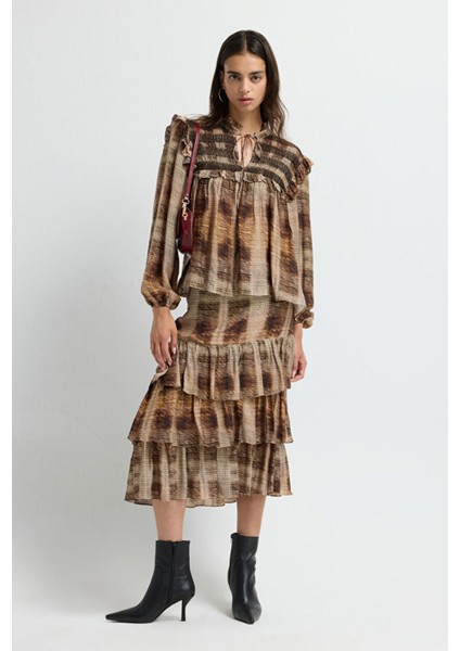 Volanlı Katlı Etek Emp.khv 12745779000 indirimleri