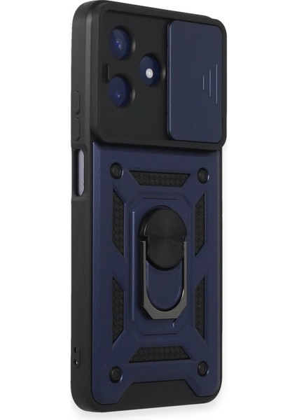 Realme C53 Kılıf Pars Lens Yüzüklü Silikon - Lacivert - MRS2661-4959 fiyatları