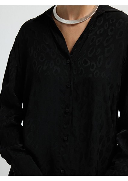 Uzun Kollu Gömlek Siyah 13044284008 fiyatları