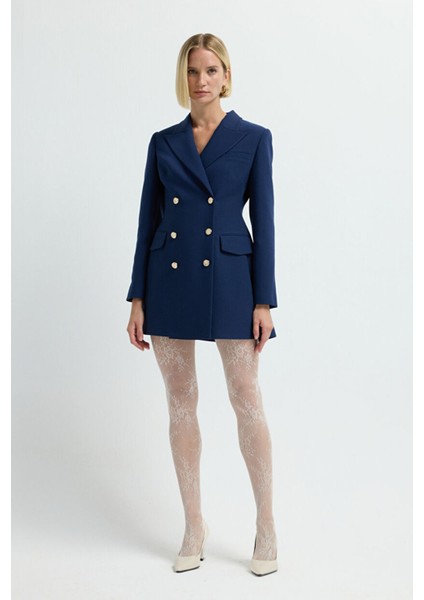 Ceket Elbise Lacivert 12445717000 modelleri