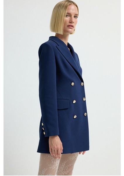 Ceket Elbise Lacivert 12445717000 fırsatları