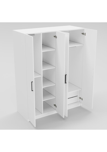 4 Kapaklı Elbise Dolabı 180X150X55CM 14102502 modelleri