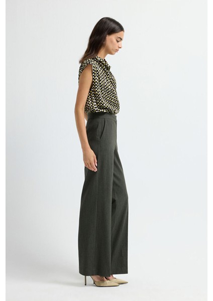 Bol Paça Pantolon Haki 15341703023 fırsatları