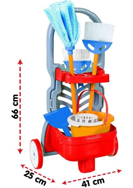 07 620 Arabalı Temizlik Seti modelleri