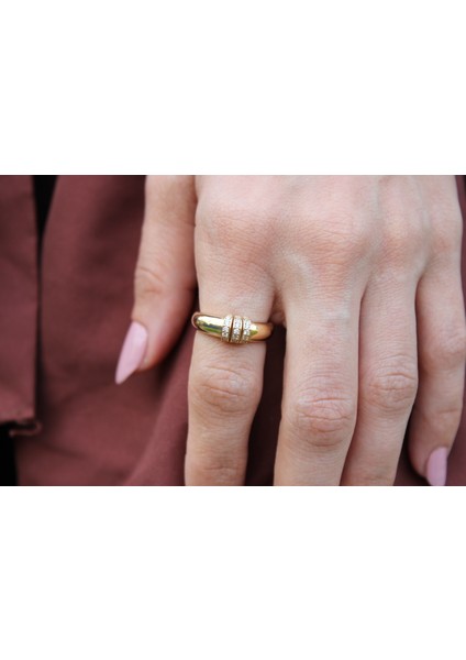 14 Ayar Altın Taşlı Fantezi Yüzük fiyatları