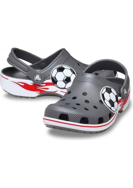 Classic Soccerband Clog K Çocuk Terlik - Antrasit modelleri