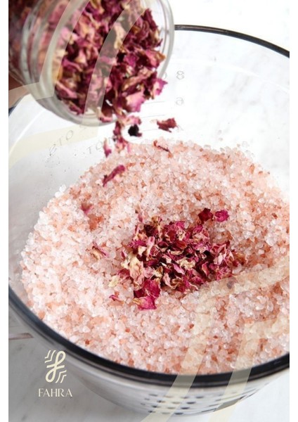 Gül Yapraklı Himalaya Tuzu 500G – Rahatlatıcı Spa Banyo Tuzu fiyatları