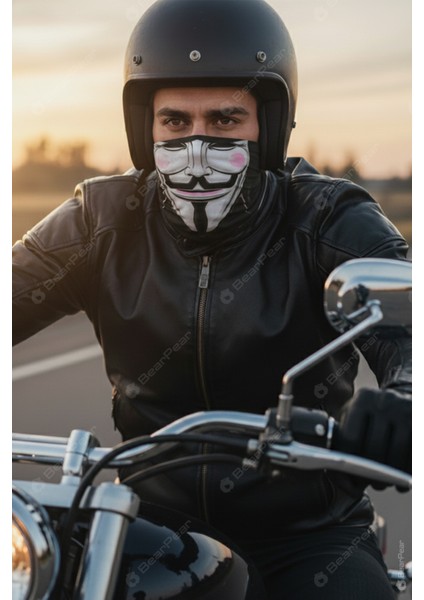 Vendetta Buff Boyunluk Maske Bandana Unisex Boyunluk Baf modelleri