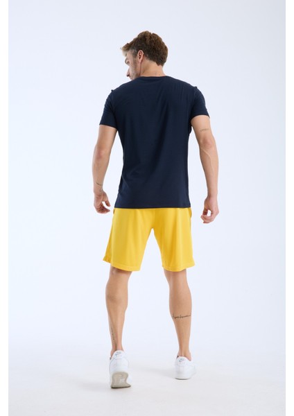 Spor Fitness Koşu Şortu - Hector - Sarı modelleri