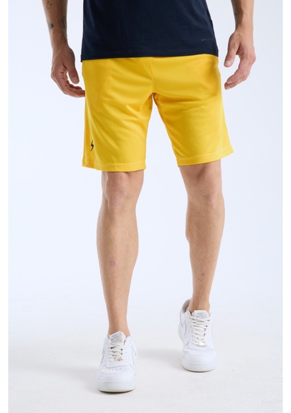 Spor Fitness Koşu Şortu - Hector - Sarı fırsatları