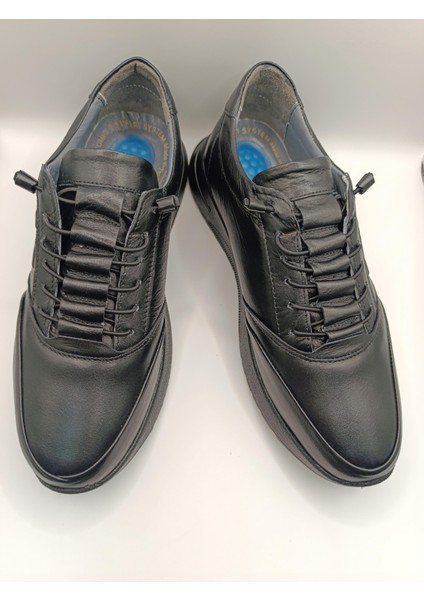 Hakiki Deri Topuk Jelli Lastikli Bağcıklı Erkek Rahat Günlük Hafif Ayakkabı fiyatları