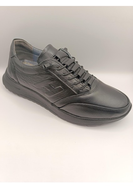 Hakiki Deri Topuk Jelli Lastikli Bağcıklı Erkek Rahat Günlük Hafif Ayakkabı modelleri