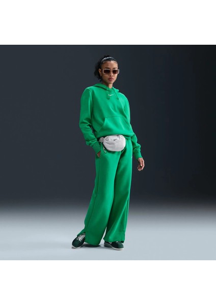 HF6839 324 Nike Phoenix Fleece Po Hoodie Yeşil Kadın Sweatshirt indirimleri