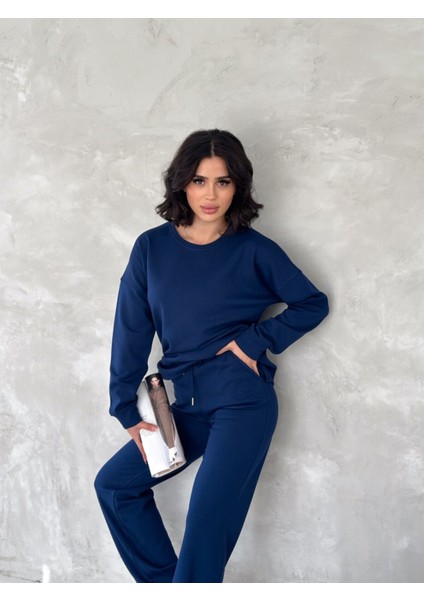 Kadin Basi?c Eşofman Takimi I?çi? Polarli Modal Kumaş modelleri