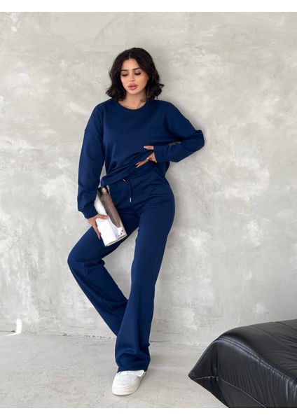 Kadin Basi?c Eşofman Takimi I?çi? Polarli Modal Kumaş indirimleri