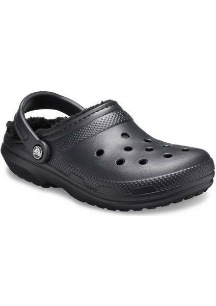 Classic Lined Clog Kadın Terlik Siyah Tekstil Astar ile Kış İçin Tasarlandı fiyatları