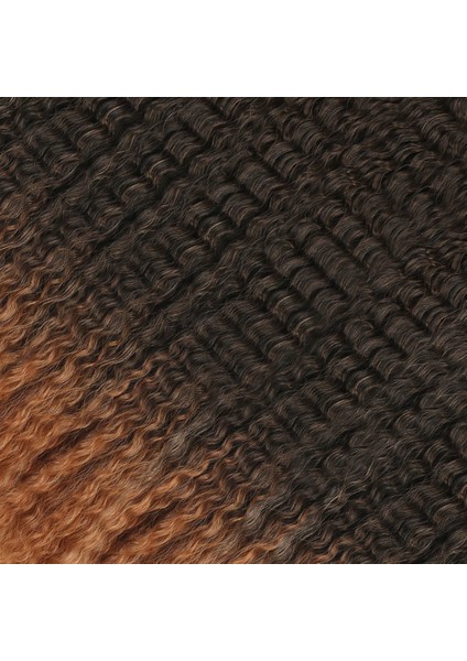 Brazilian Afro Dalgası Saç / Siyah / Bakır Ombreli fiyatları