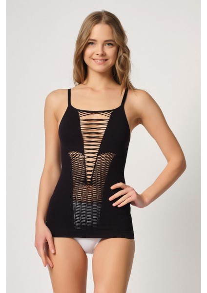 Siyah Mı Emay 5038 Ip Askılı Fantazi Atlet Korse fiyatları