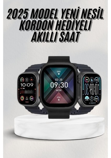 Android ve Ios Uyumlu Arama Konuşma Yapabilen Akıllı Saat - MCT3296-6249