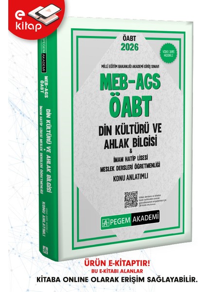 2026 Meb-Ags Öabt Din Kültürü ve Ahlak Bilgisi Öğretmenliği Konu