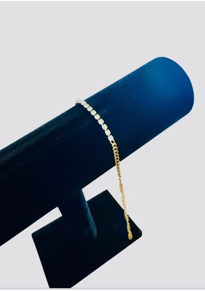 Çelik Gold Zirkon Taşlı Bileklik fırsatları
