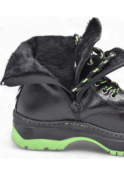 258 Ortopedik Bağcıklı Fermuarlı Kız Çocuk Bot Ayakkabı Kürklü Kız Çocuk Bot indirimleri