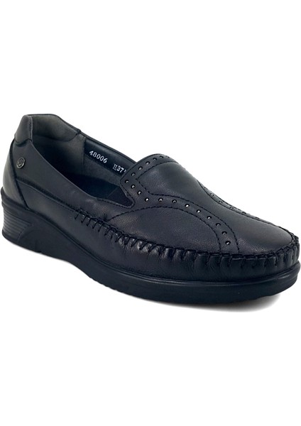 Erva 25KA Kadın Anatomik Günlük Ayakkabı Siyah