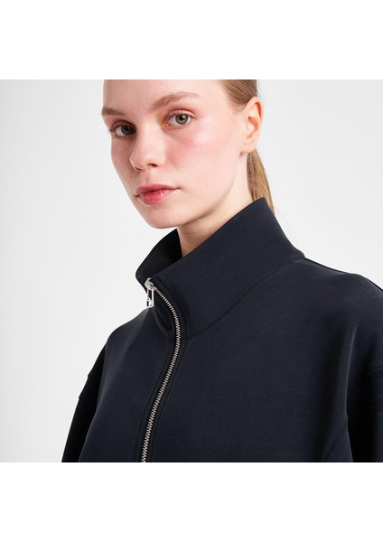 25N-2105 Fermuarlı Üst Kadın indirimleri