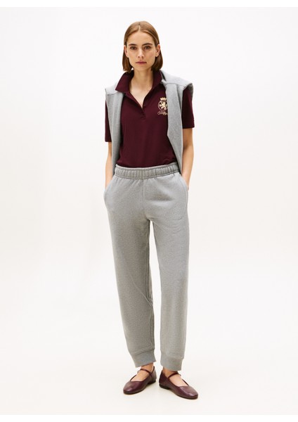 Gri Kadın Standart Eşofman Altı WW0WW46145P61