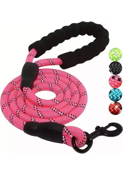 Reflektörlü Köpek Gezdirme Kayışı – 120 cm