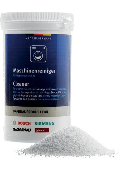 Bosch Siemens Çamaşır Makinesi Temizleyicisi