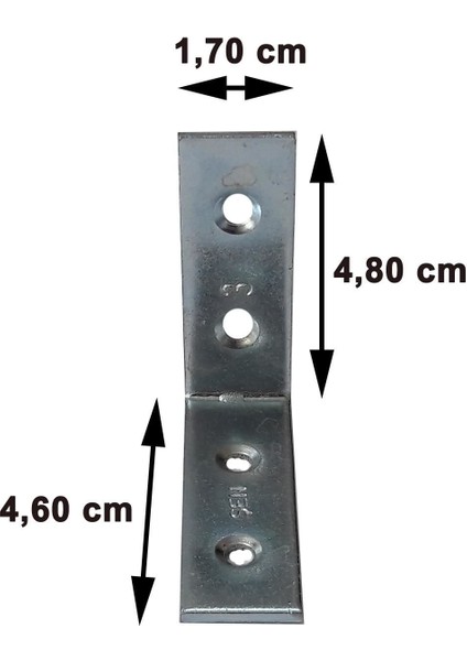 Gönye L Tipi No:3 ( 5 Adet ) fiyatları