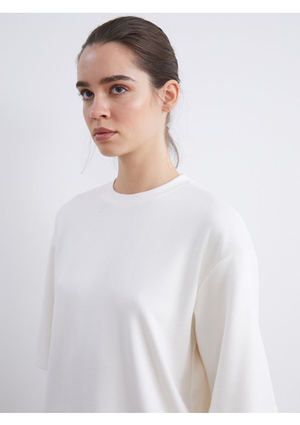 Yeni Sezon Bisiklet Yaka Kadın Tişört modelleri