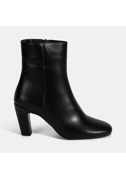Kadın Siyah Topuklu Deri Bot fiyatları