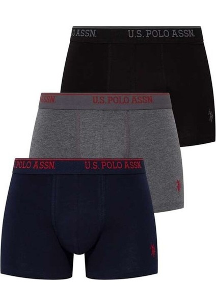 U.s. Polo Lisanslı 3lü Boxer 8/0/0/9/7